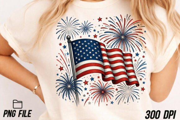 4th of July Fireworks & USA Flag PNG: A Designer's Guide to Patriotic Assets