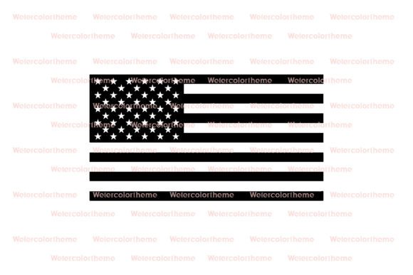 American Flag SVG Cut File: Bold, Clean Patriotic Designs