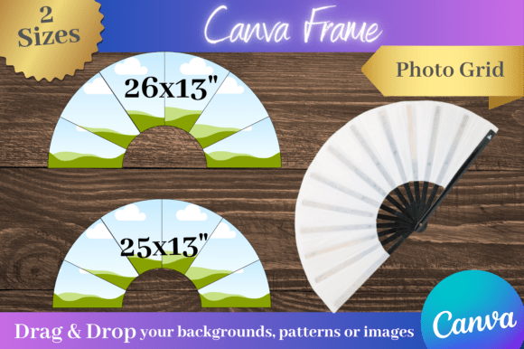 Craft Stunning Photo Displays with a Clack Fan Canva Template