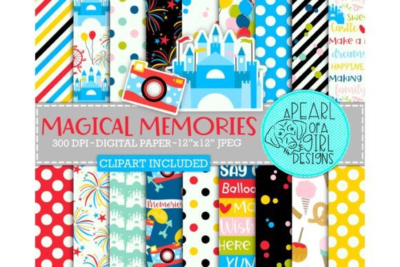 Creating Enchantment: Using Magical Memories Digital Paper