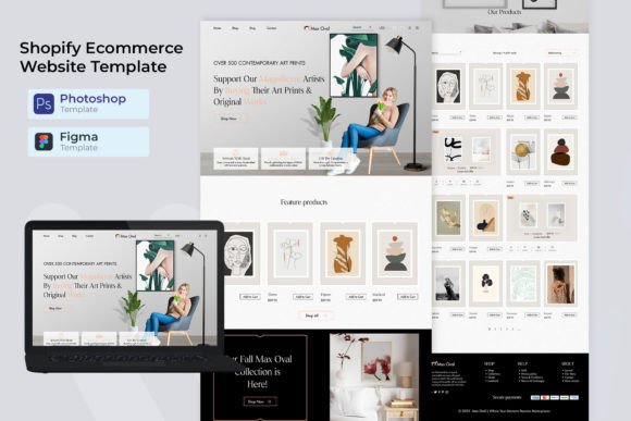 Launch Your Online Art Business with This Shopify Template