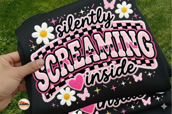 Sarcastic Funny Mental Health Yarn PNG: Wear Your Witty Anxiety