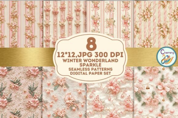 Seamless Paper: Winter Wonderland: Your Digital Design Toolkit